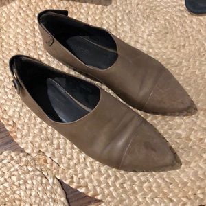 Vince leather flats